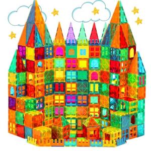 CuteTiger 100-Piece Magnetic Building Blocks Set
