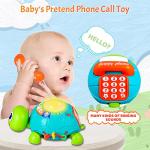 Musical Crawling Turtle Toy for Infants