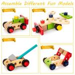 KIDWILL Wooden Tool Kit for Creative Kids