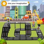 Magnetic Tiles Road Expansion Pack for Kids