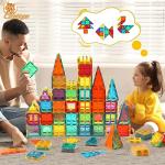 CuteTiger 100-Piece Magnetic Building Blocks Set