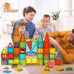 CuteTiger 100-Piece Magnetic Building Blocks Set