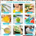 16-Piece Montessori Toddler Cooking Set