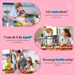 Kids Cooking Knife Set - 48 Piece Kitchen Kit