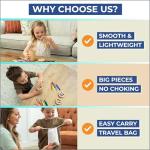 Wooden Color Sorting Sticks for Fine Motor Skills