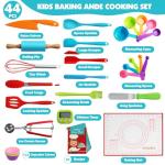 44-Piece Safe Cooking Set for Kids 6+