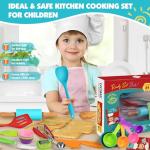 44-Piece Safe Cooking Set for Kids 6+