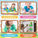120PCS Magnetic Building Blocks for Kids 3-8