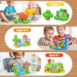 120PCS Magnetic Building Blocks for Kids 3-8