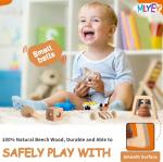 7PCS Wooden Rattles Montessori Toys for Babies