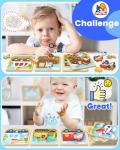 Wooden Toddler Puzzles - Montessori Learning Toys