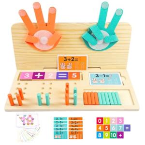 Montessori Number Flash Cards for Kids 3-6