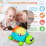 Musical Crawling Turtle Toy for Infants