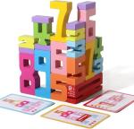 20 Pcs Stacking Wooden Number Blocks for Kids