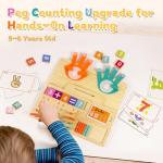 Montessori Number Flash Cards for Kids 3-6