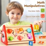 Montessori Math Manipulatives for Toddlers 2-4
