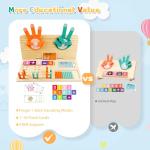 Montessori Number Flash Cards for Kids 3-6
