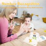Montessori Number Flash Cards for Kids 3-6