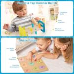 Adena Montessori 8-in-1 Play Kit for Toddlers