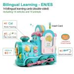 Montessori Learning Train Toy for Toddlers
