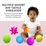 Baby Sensory Massage Ball Set - BPA Free