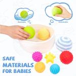 Adena Montessori Sensory Balls Set for Toddlers