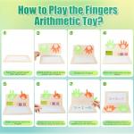 Wooden Number Blocks Montessori Toys for Kids