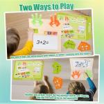 Wooden Number Blocks Montessori Toys for Kids