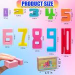 Montessori Math Blocks for Kids - 20 Pieces