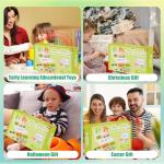 Wooden Number Blocks Montessori Toys for Kids