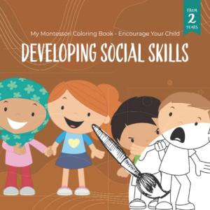 Montessori Coloring Book for Kids' Social Skills