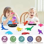 Montessori Wooden Dinosaur Stacking Toys for Toddlers