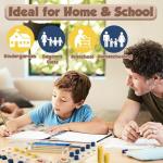 Montessori Counting Peg Board for Kids Ages 3-6