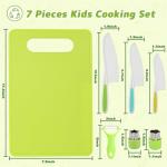 Montessori Kids Cooking Knife Set - 7 Pieces
