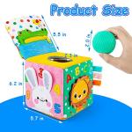 Beetoy Sensory Busy Cube for Babies and Toddlers