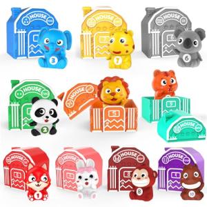 Montessori Animal Counting and Sorting Toys Set