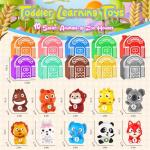 Montessori Animal Counting and Sorting Toys Set