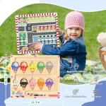 Magnetic Color and Number Maze Montessori Toy