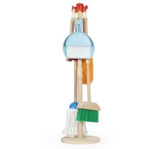 Wooden Kids Cleaning Set – Pretend Play Kit