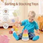 8-in-1 Montessori Baby Toy Set for Infants