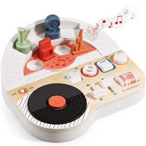 TOP BRIGHT DJ Music Busy Board for Toddlers