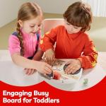 TOP BRIGHT DJ Music Busy Board for Toddlers
