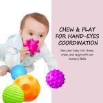 Baby Sensory Massage Ball Set - BPA Free
