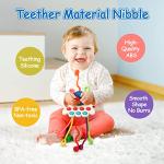 Hooku Silicone Pull String Montessori Toy for Babies