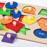 Roberly Wooden Shape Puzzle for Toddlers