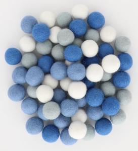 Mini Felt Balls for Crafting and DIY Decor