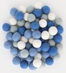 Mini Felt Balls for Crafting and DIY Decor