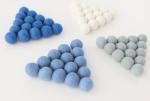 Mini Felt Balls for Crafting and DIY Decor