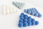 Mini Felt Balls for Crafting and DIY Decor