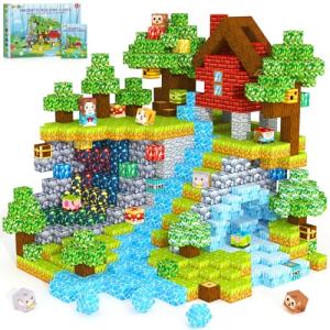 Magnetic Building Blocks for Montessori Play
